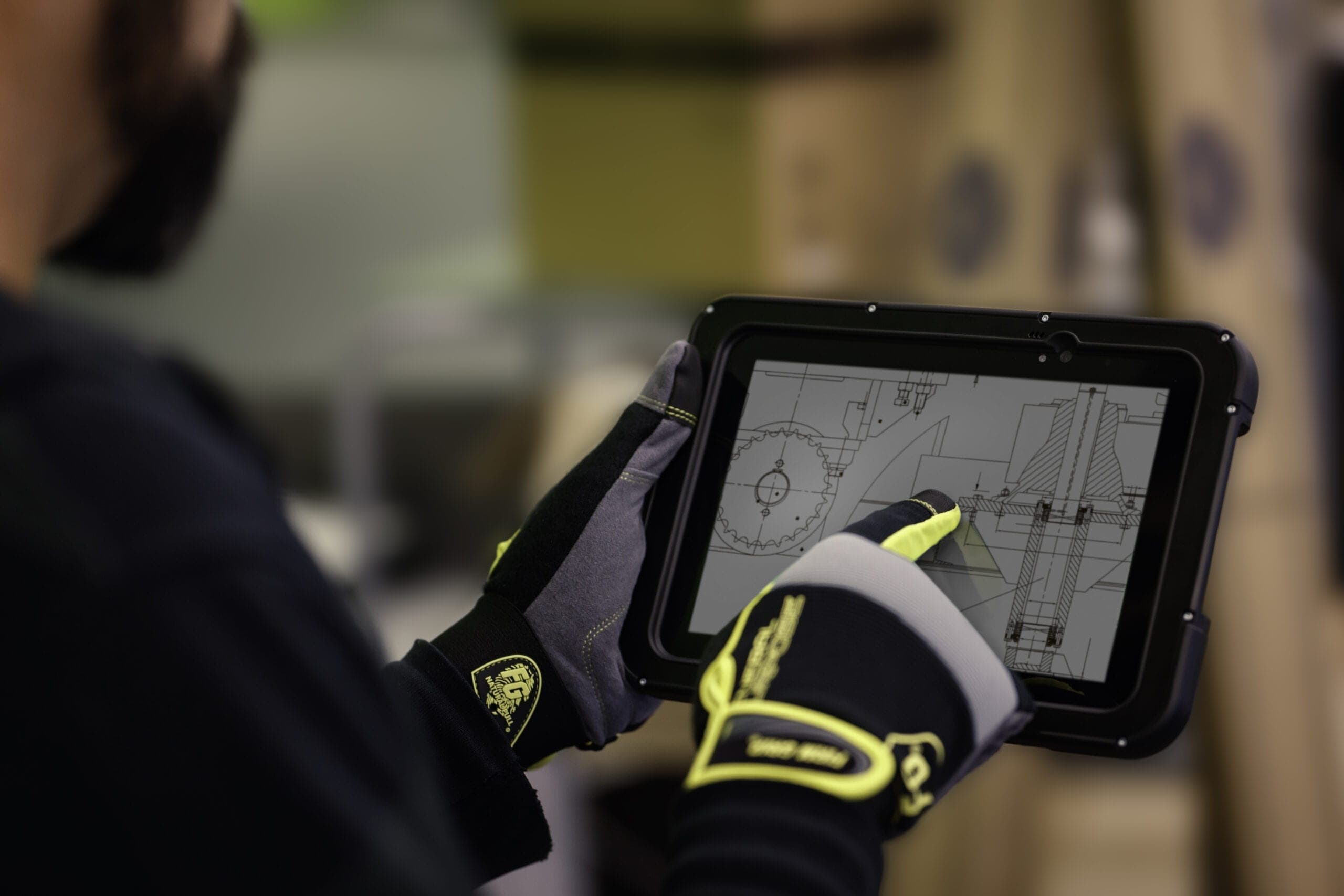 ET5X Tablet Warehouse Gloved
